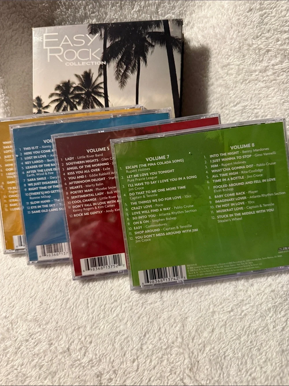 The Easy Rock Collection Wall Art - Multi-Color Palm Silhouette Set